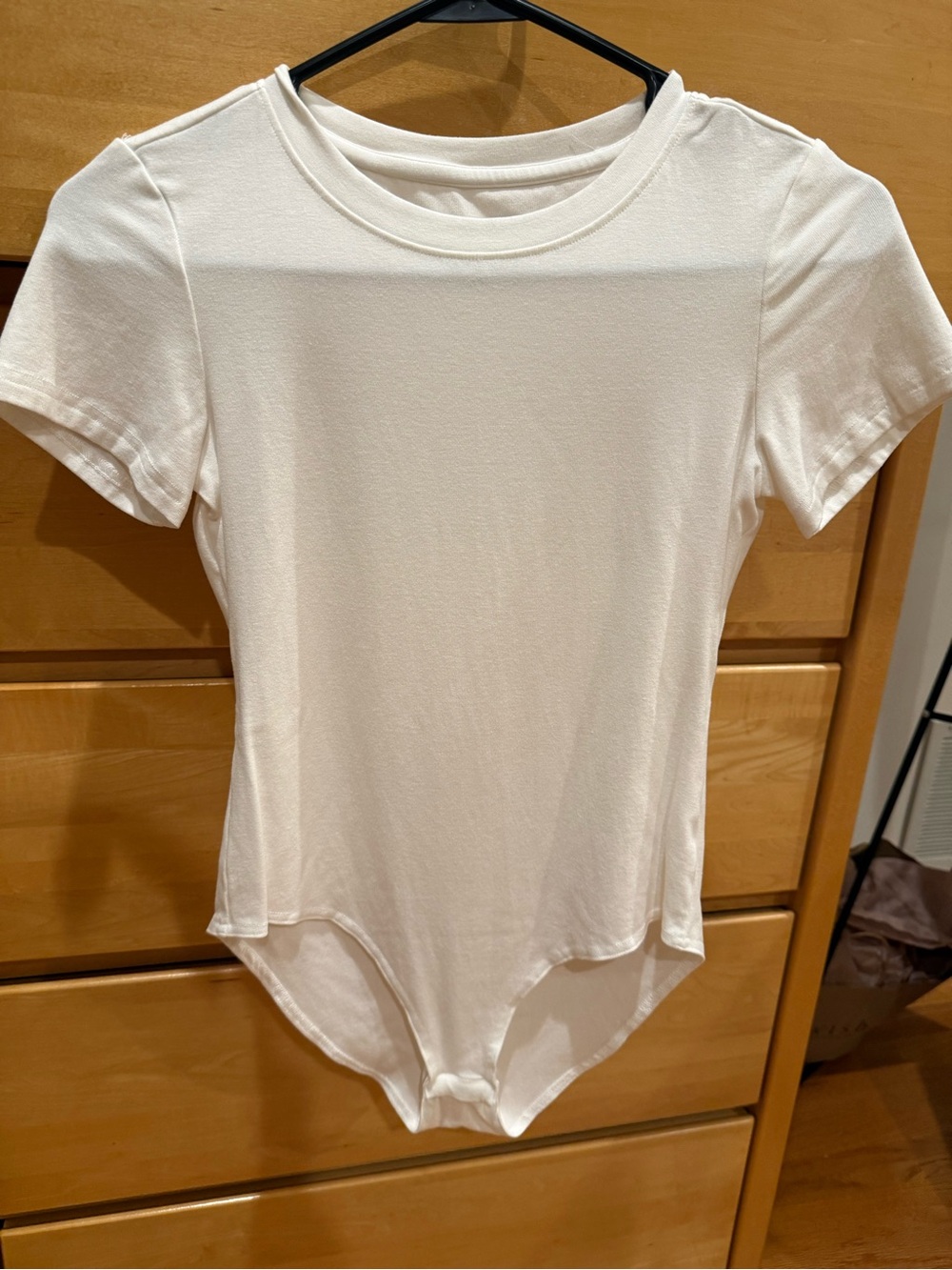 White Short Sleeve Bodysuit